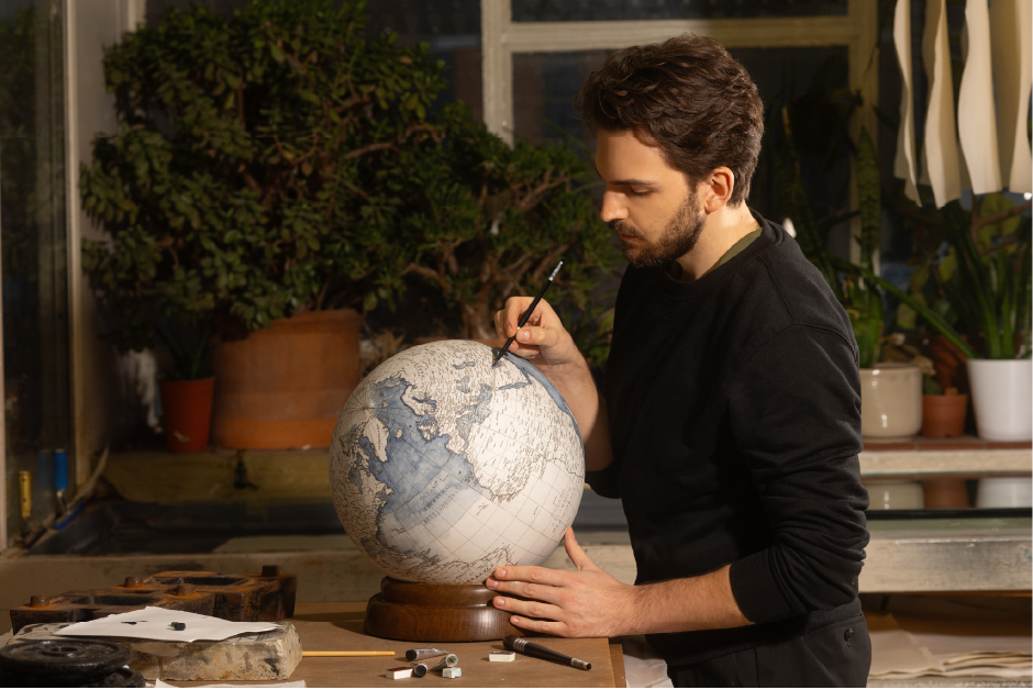 Why Buy a Handmade Globe when Google Earth Exists?