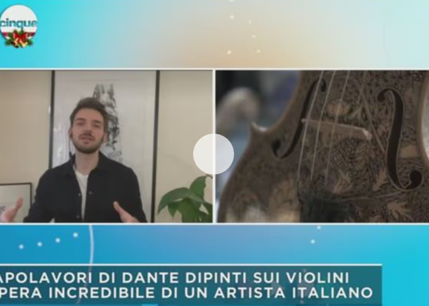 Leonardo Frigo on Mattinocinque