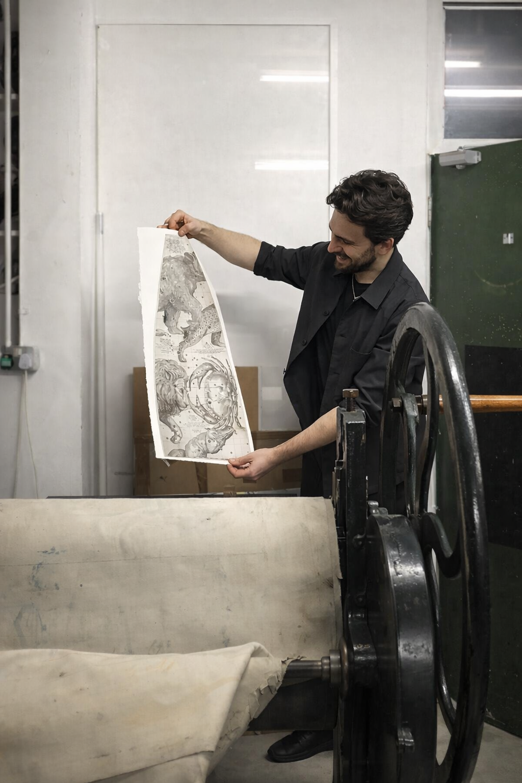 Inside the Studio of a London Globe Maker: A Visit from Venice in Peril