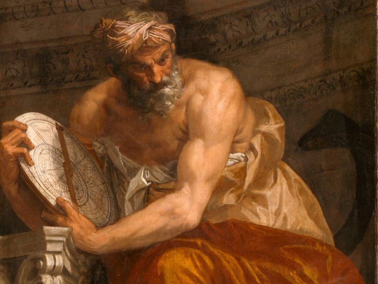 Paolo Veronese - Allegory of Navigation with an Astrolabe, Ptolemy (1557)
