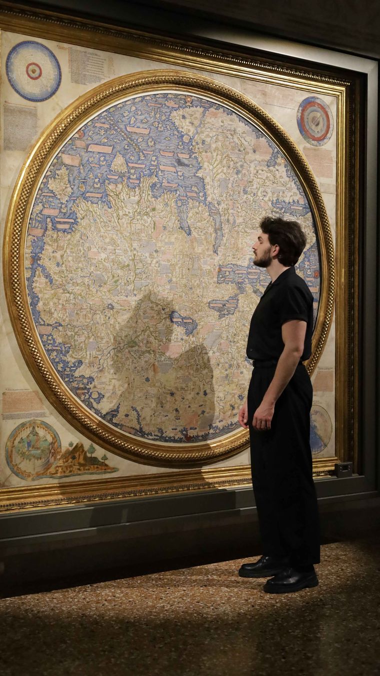 Medieval Mappaemundi From Biblioteca Marciana (Venice)