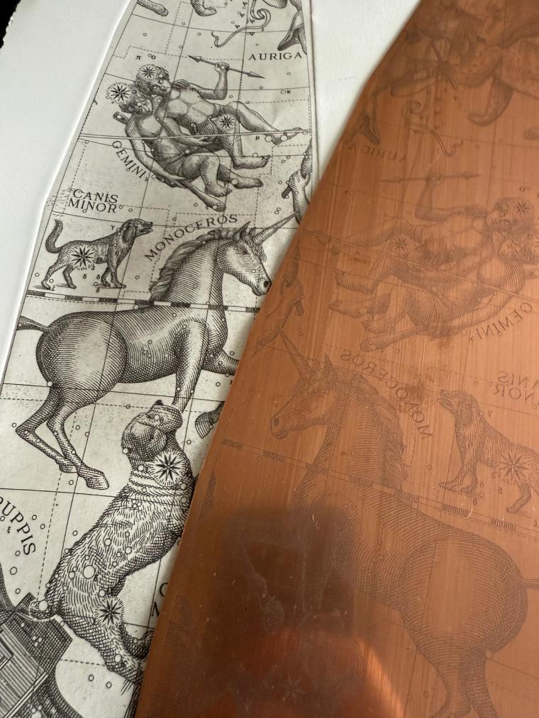 Celestial map