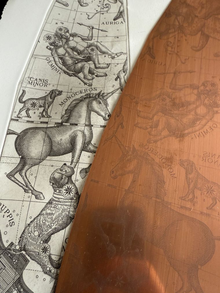 Celestial map