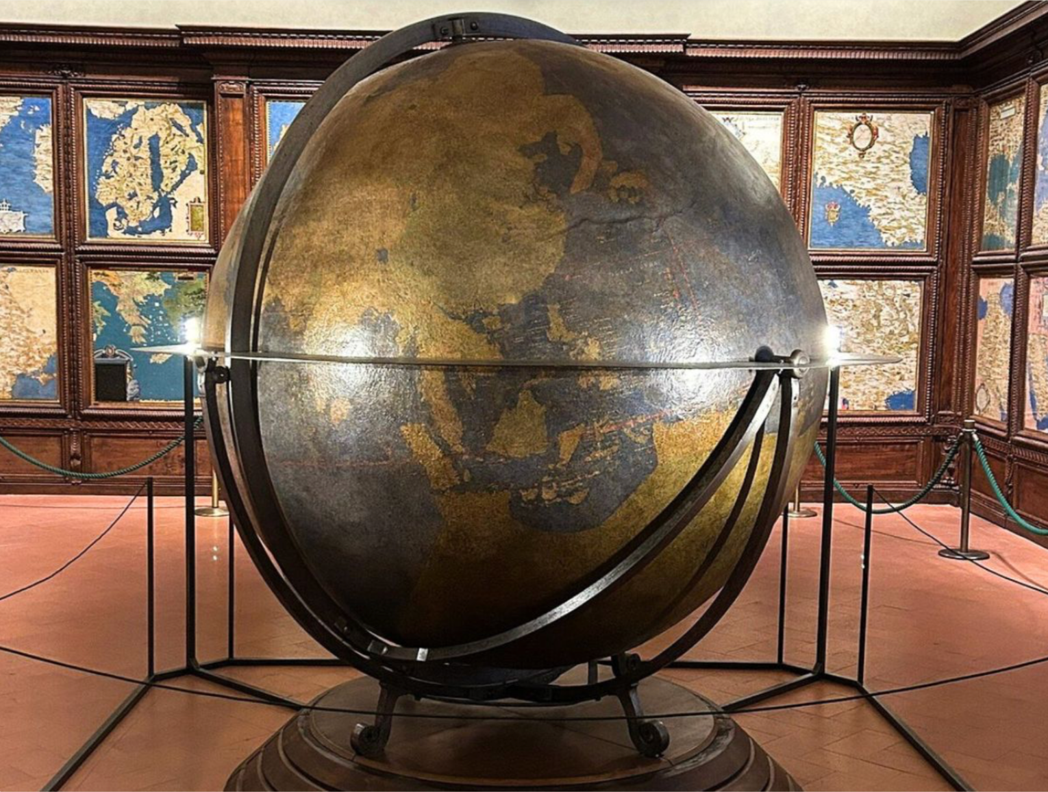 Sala del Guardaroba – The Living Atlas of Medici Knowledge and Power