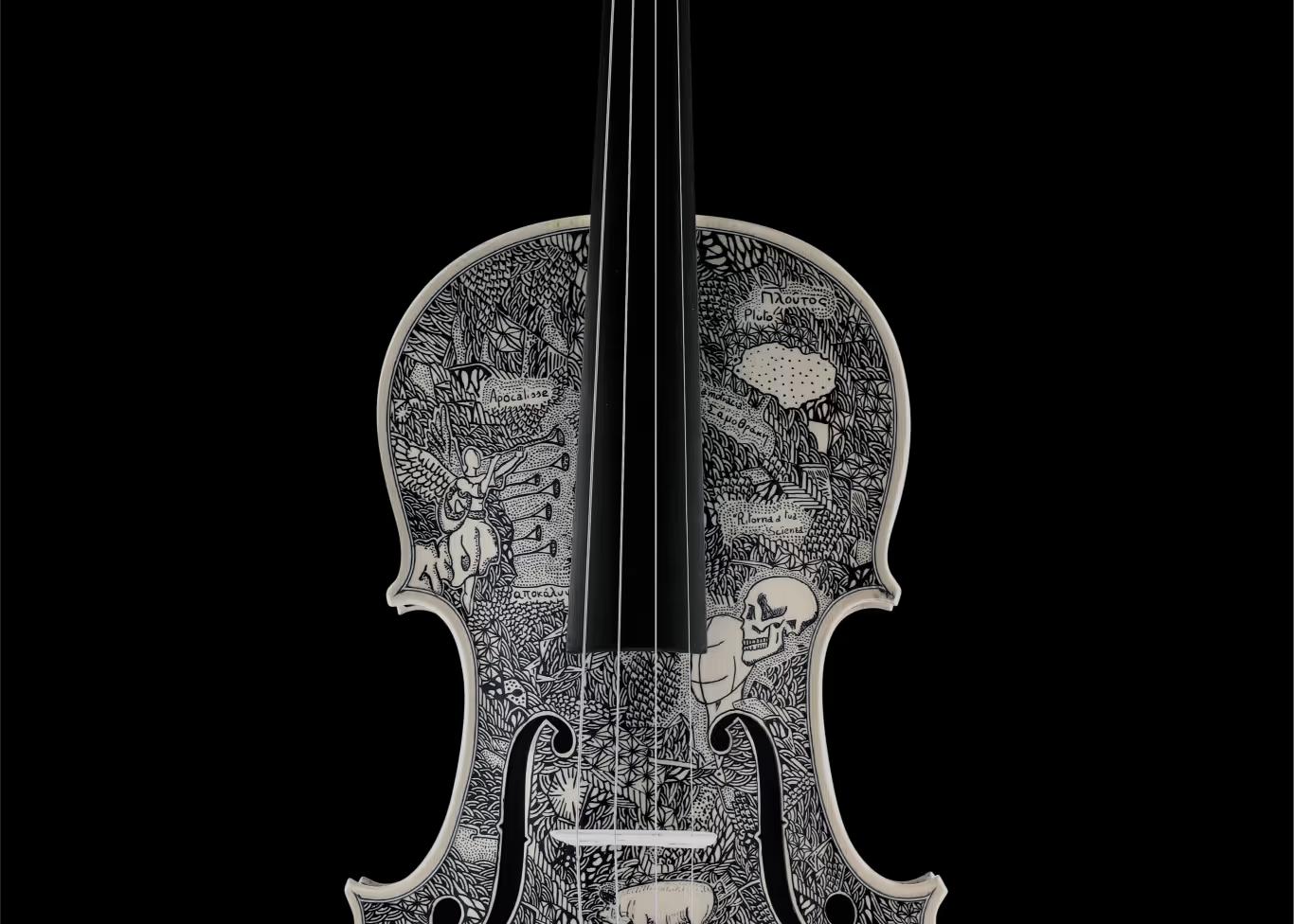 Dante's Inferno Illustrate Violins by Leonardo Frigo