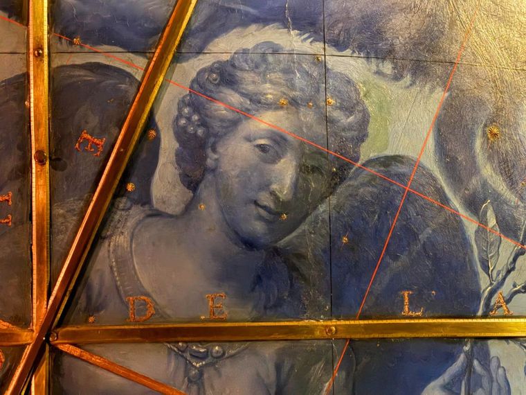 Virgol, one of many constellations across the celestial globe