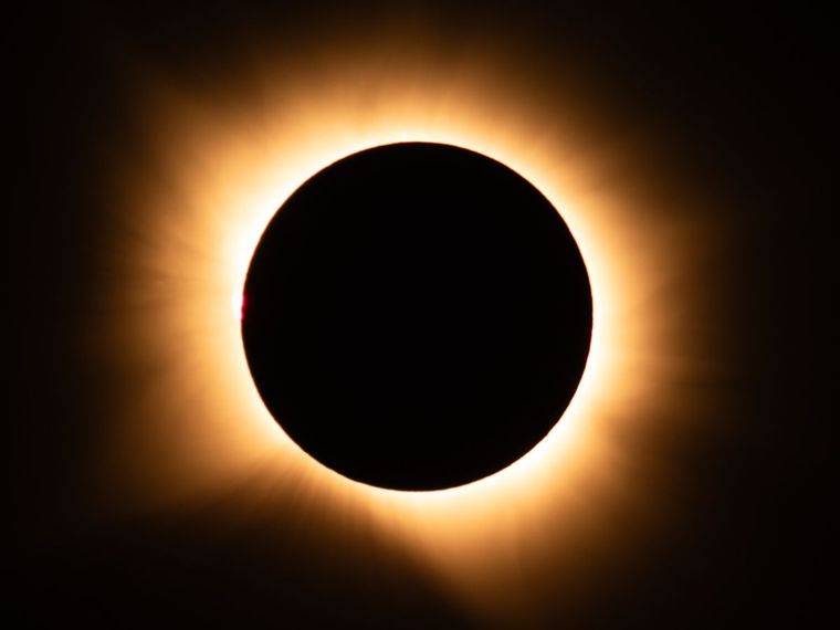 Total Eclipse seen from León, Spain