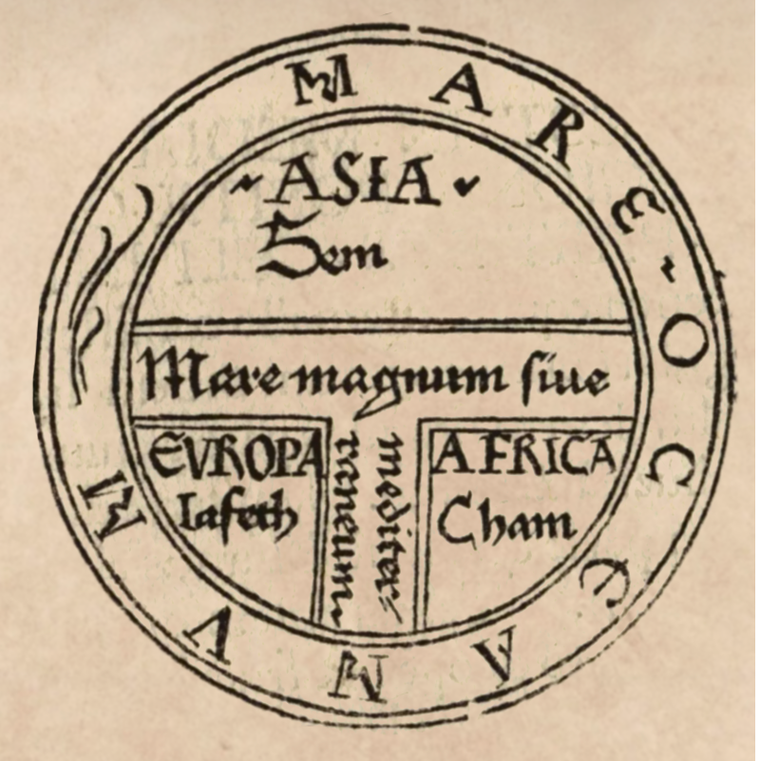 T-O medieval map 