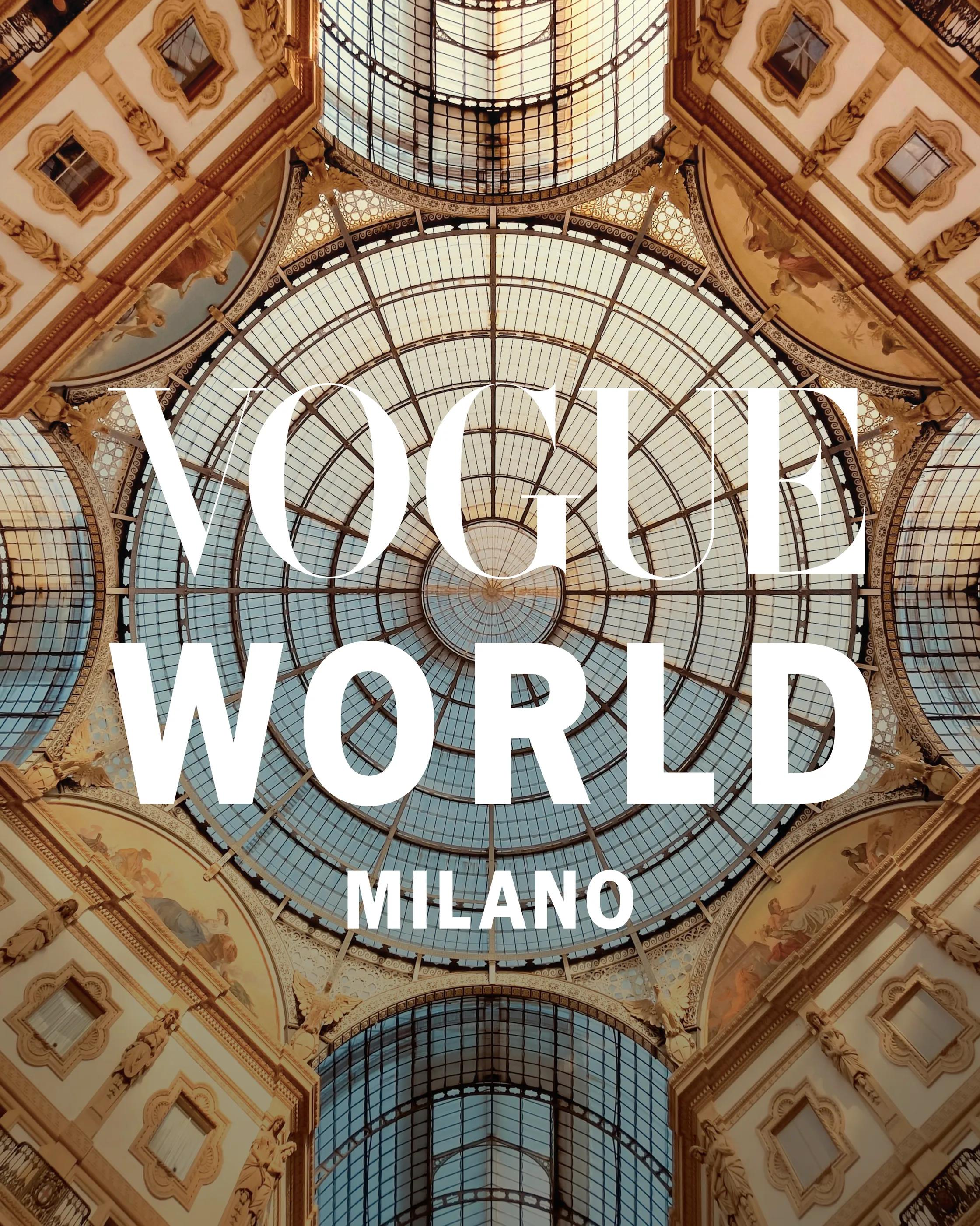 Galleria Vittorio Emanuele II for Vogue World Milano