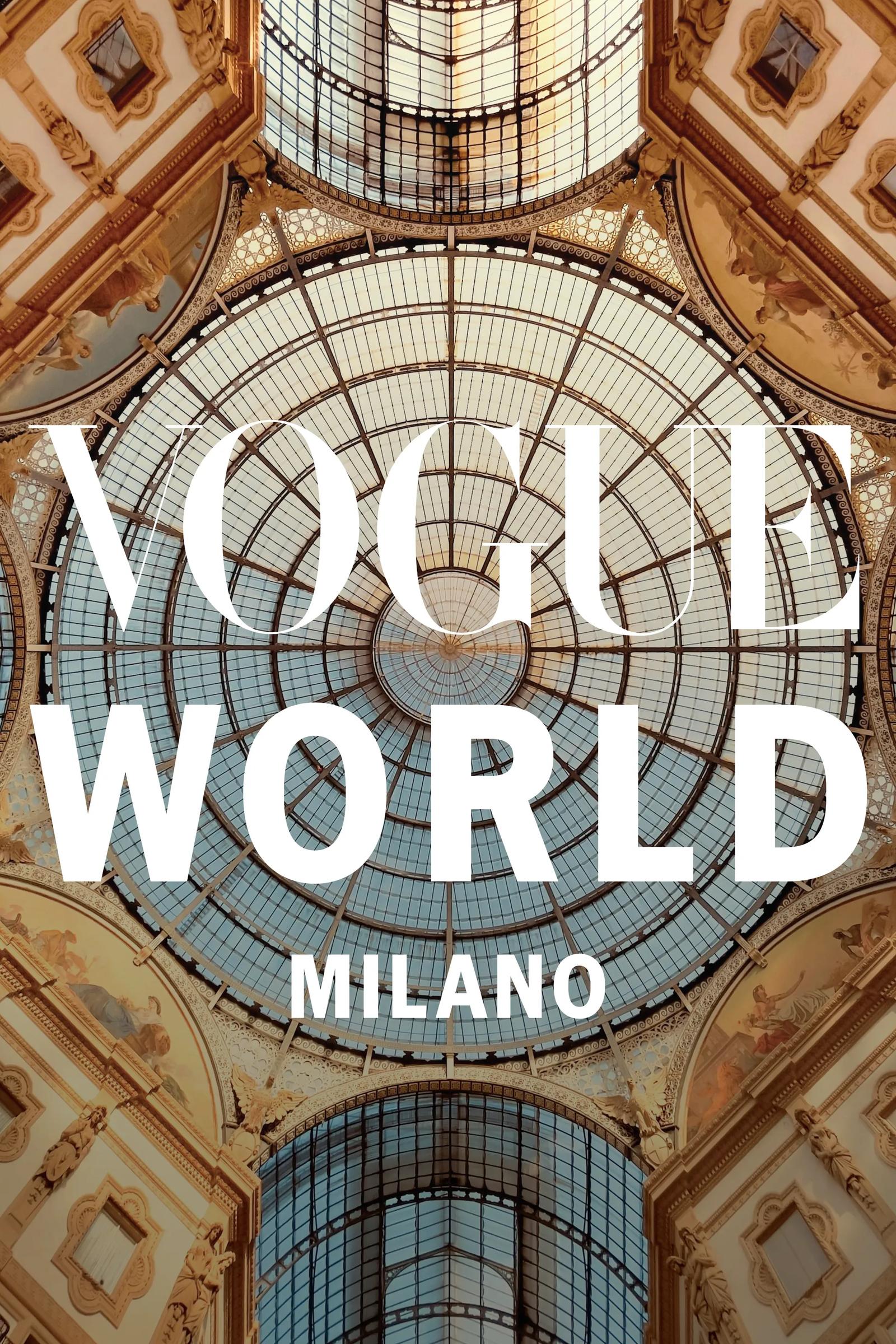 Galleria Vittorio Emanuele II for Vogue World Milano