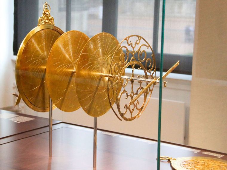 Exploded View of an Astrolabe