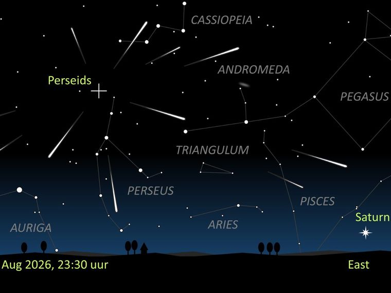 What the Perseids will look like on August 12, 2026