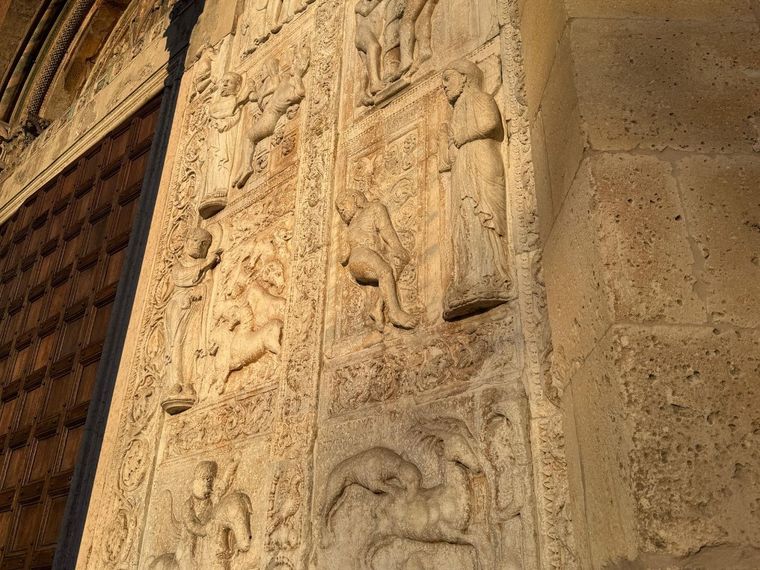 Details from the Basilica's entrance