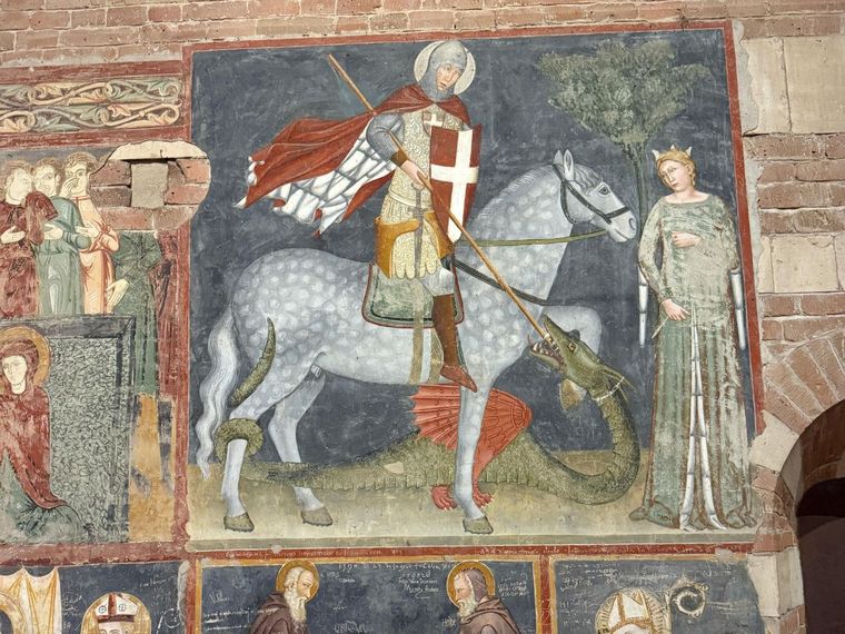 Frescoes from the Basilica