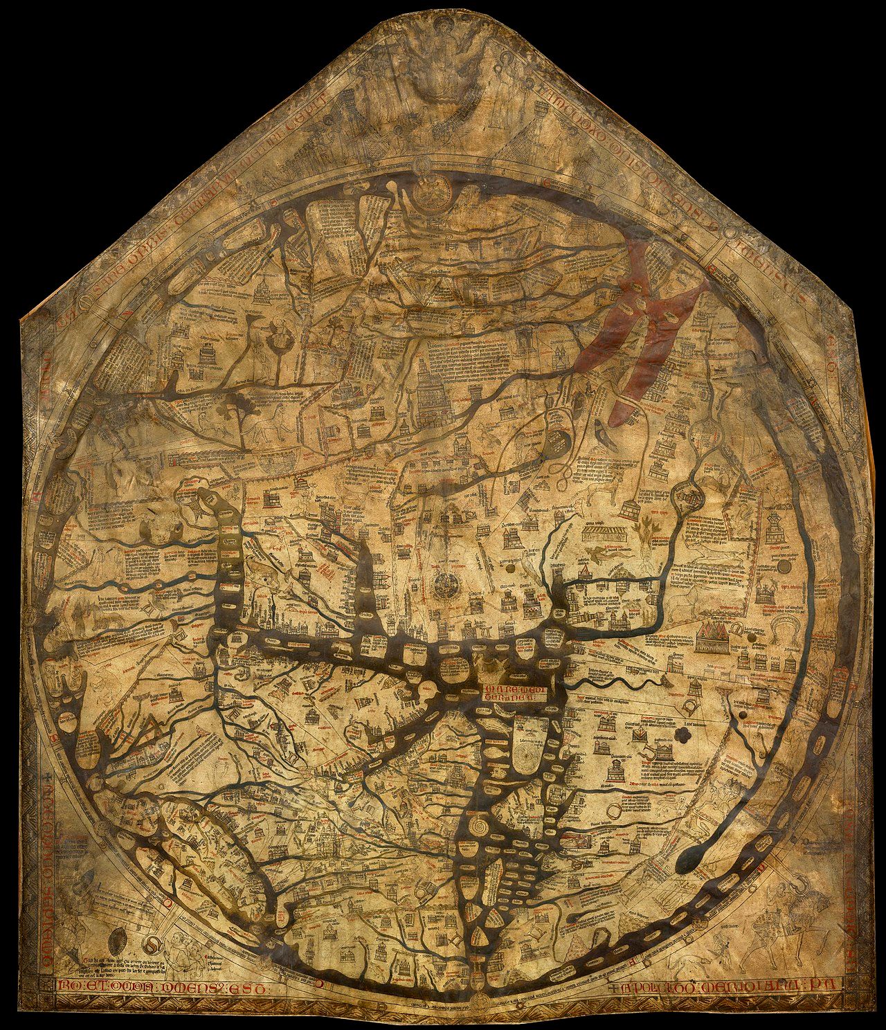 What is the Hereford Mappa Mundi? The Most Famous Medieval Map Explained