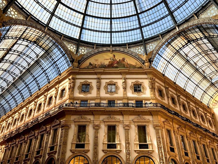 Detail of Galleria Vittorio Emanuele II by Maksym Harbar