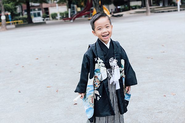 Premier Boys' Umanori Hakama Kimono Plan | Asakusa and Kyoto