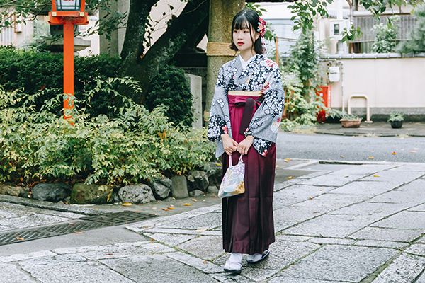 豪華正絹振袖(含髮型)｜江戶和裝工房雅：京都和服租借體驗