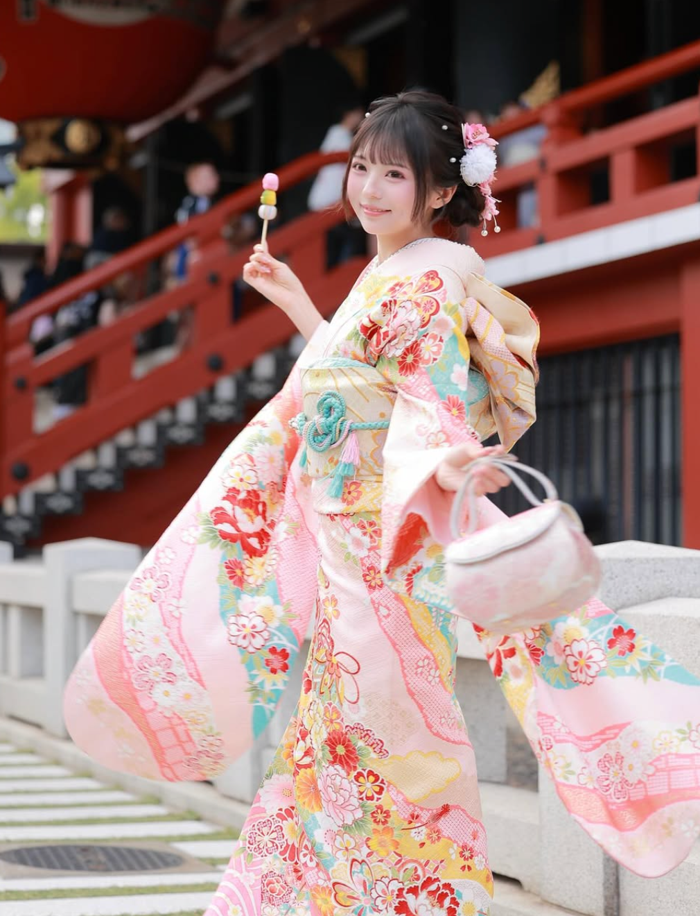 Asakusa Yukata Rental 【Miyabi Premium】 Brand Yukata