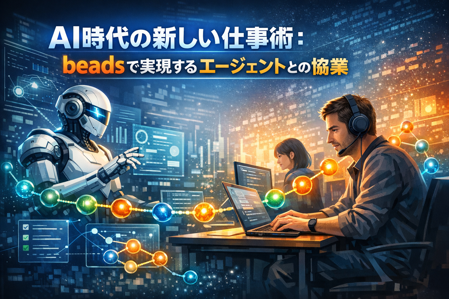 AI時代の新しい仕事術：beadsで実現するエージェントとの協業