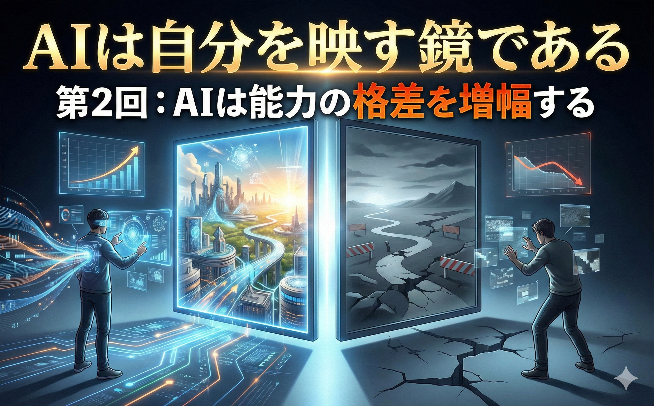 AIは自分を映す鏡である― 第2回：AIは能力の格差を増幅する