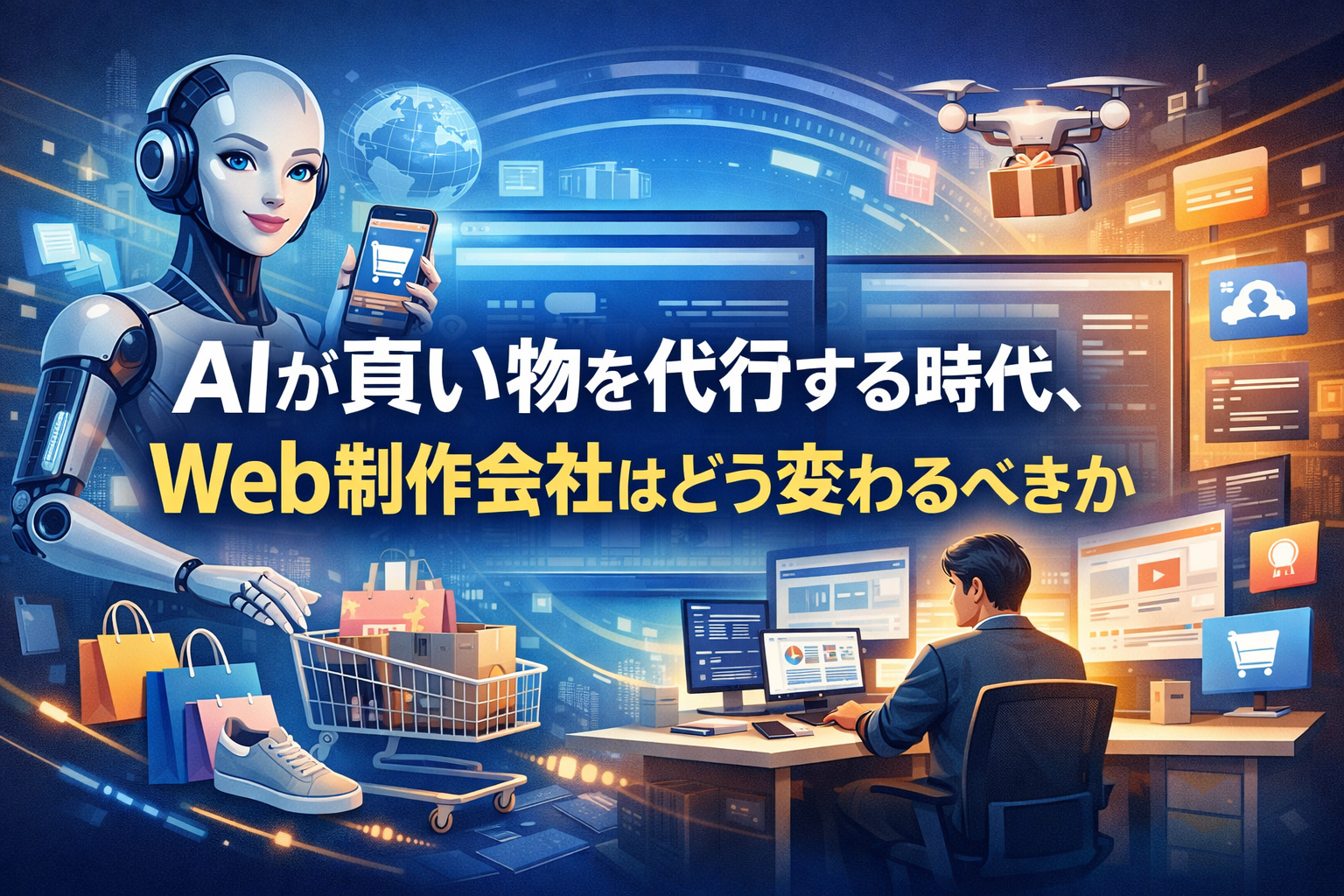 AIが買い物を代行する時代、Web制作会社はどう変わるべきか