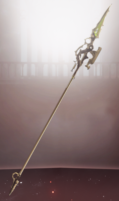 Vernal Jade Halberd weapon