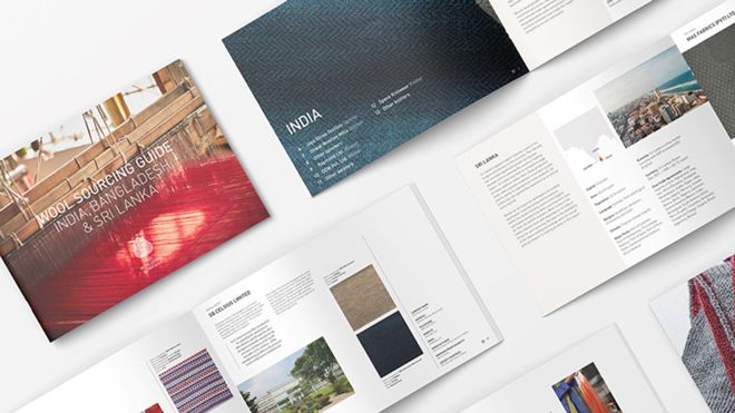 Mockup of woolmarks website