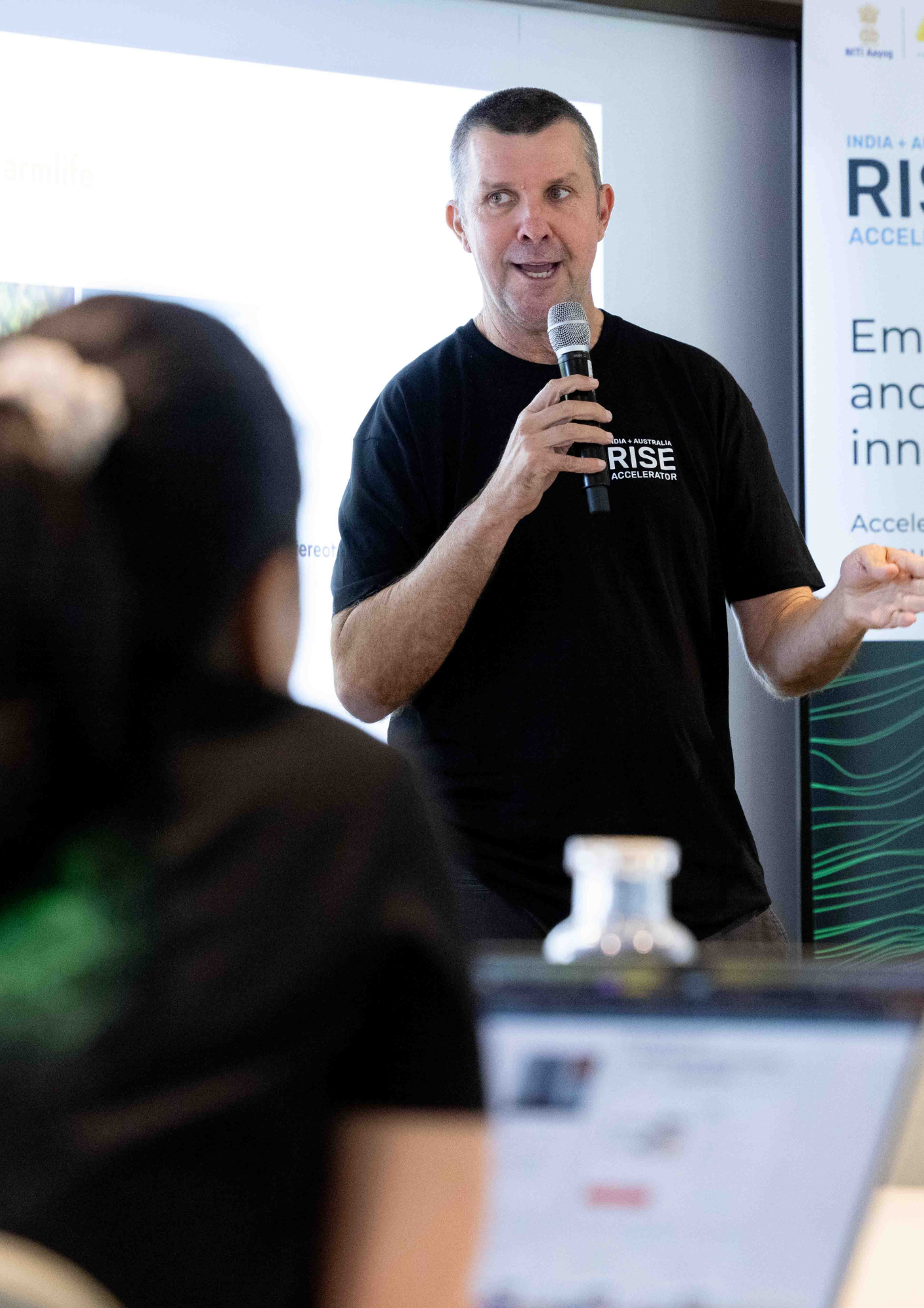 Co-founder - Darryl Lyons Rainstick