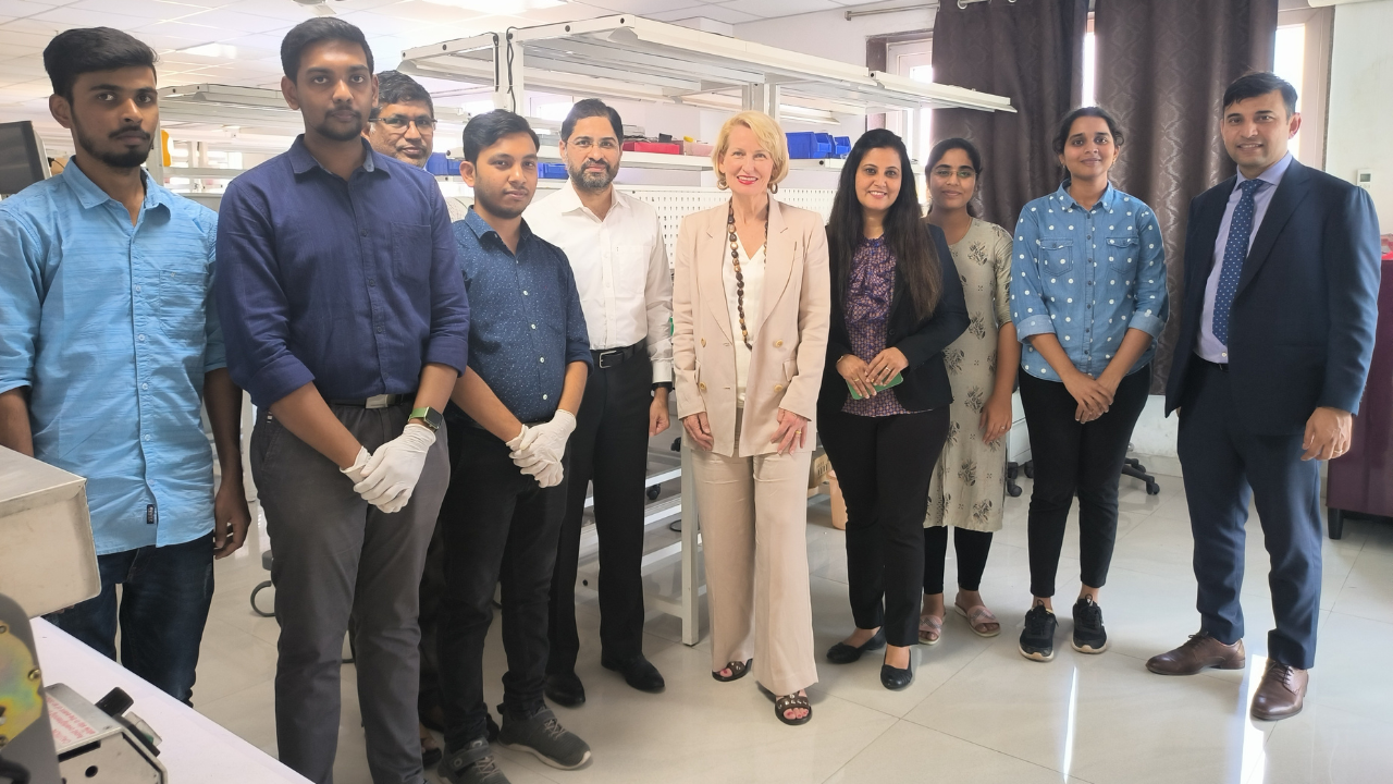 Cathrine Gellaghar- Abdul Ekram to FBE India Visit