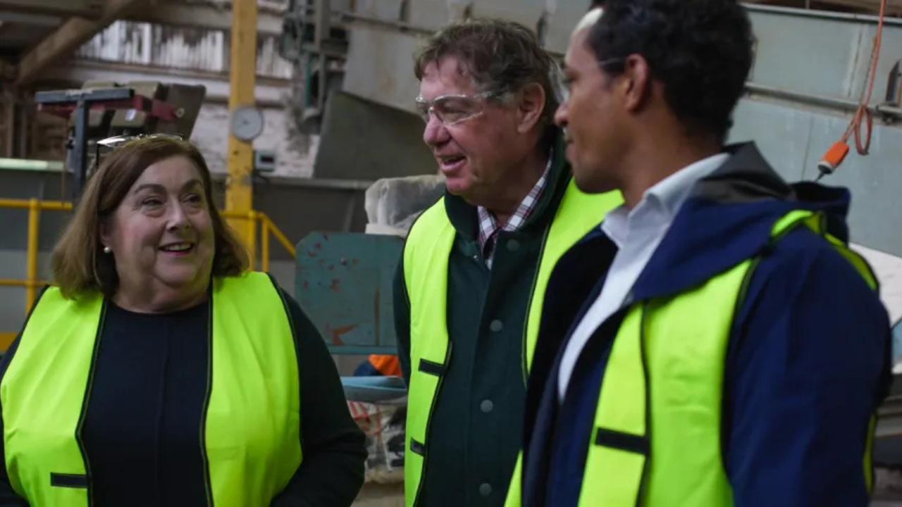 Joanne Howarth (left), CEO of Planet Protector Packaging. Source - Supplied