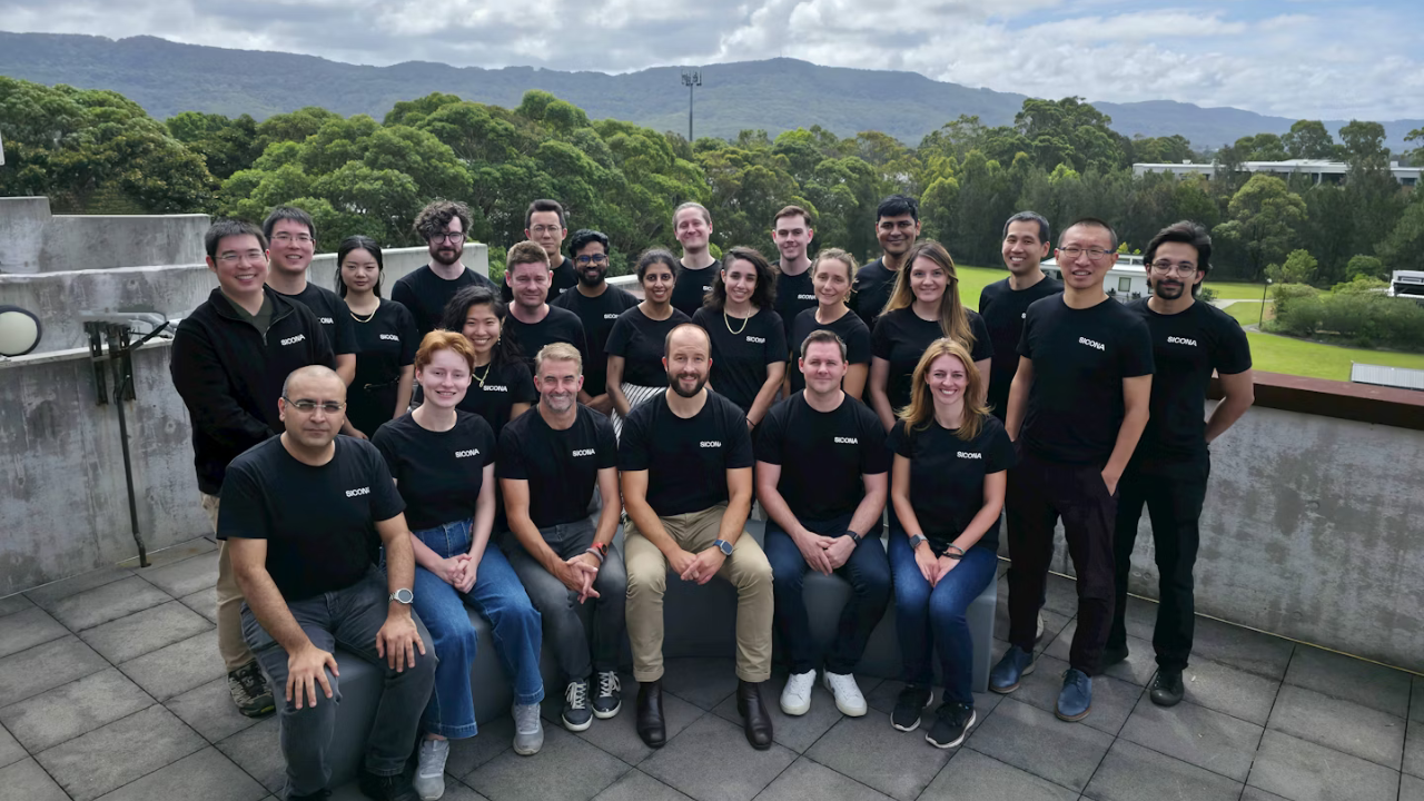 Sicona's team at thier facility