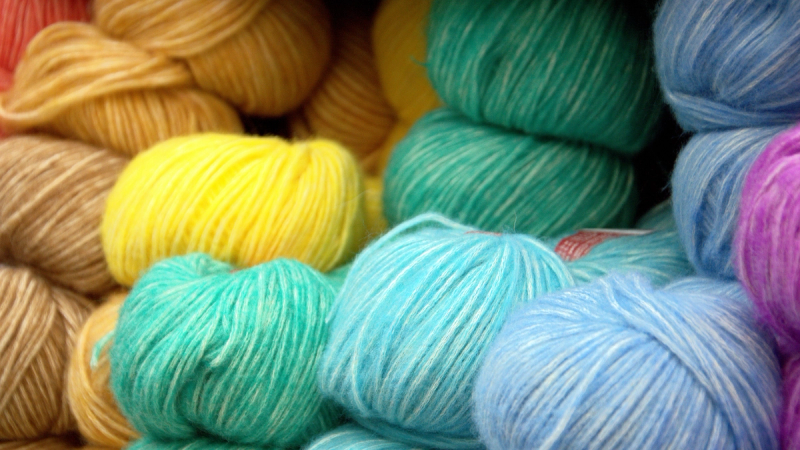 Colorful Wool yarn 