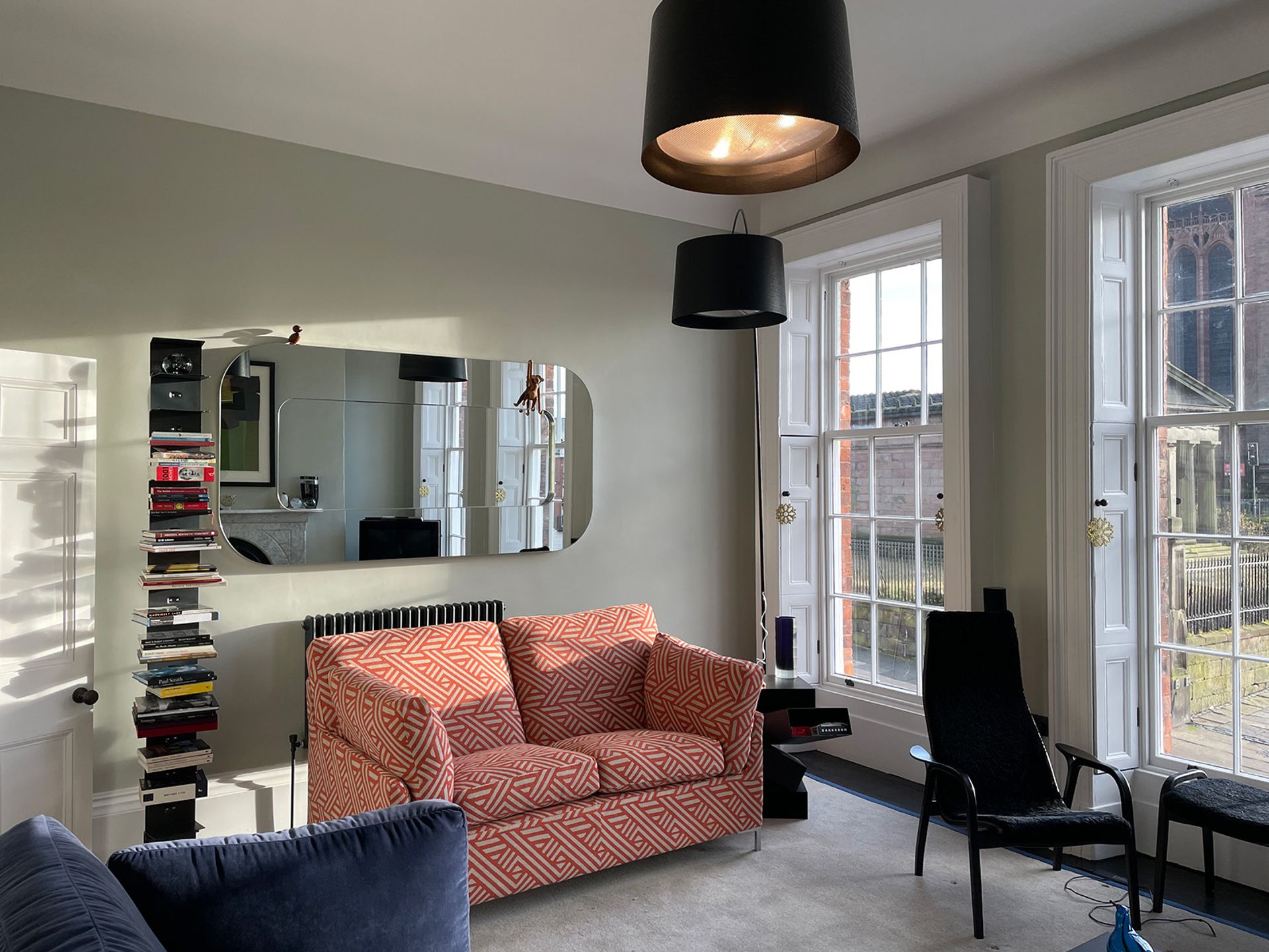 Another completed living space after refurbishment.