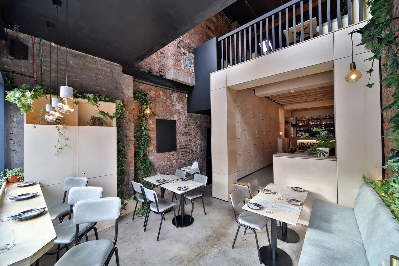 The finished restaurant on Lark Lane, Liverpool.