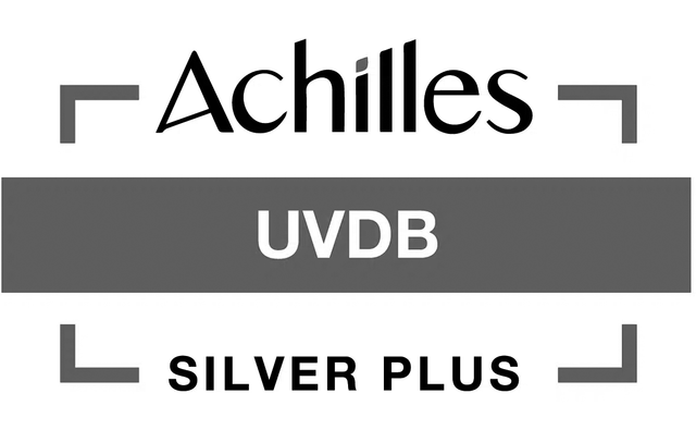 Achilles UVDB Silver Plus registered construction company Liverpool  North West UK