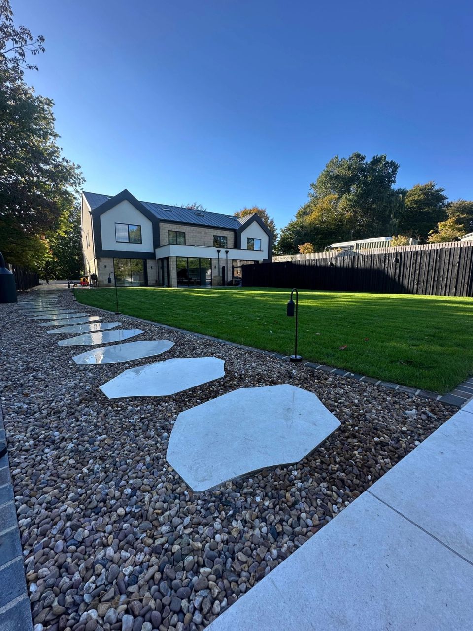 A completed residential new build.
