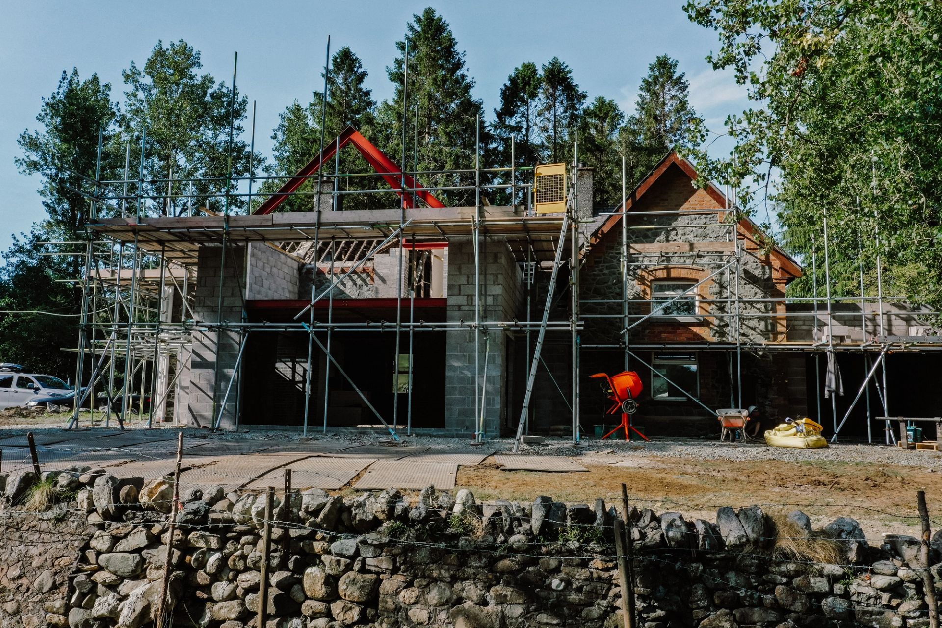 Llanrug exterior shell
