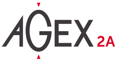 Agex 2a - logo du client, positionné en bas de page pour asseoir la lecture et illustrer l'article