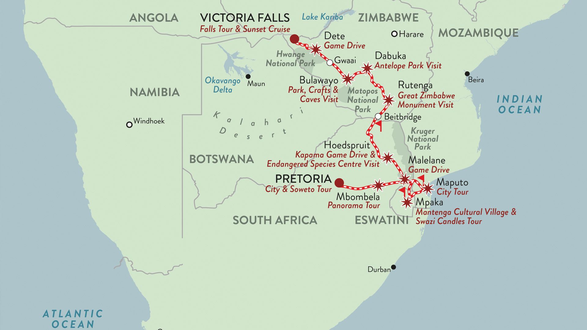 Southern Cross - Pretoria to Victoria Falls 6