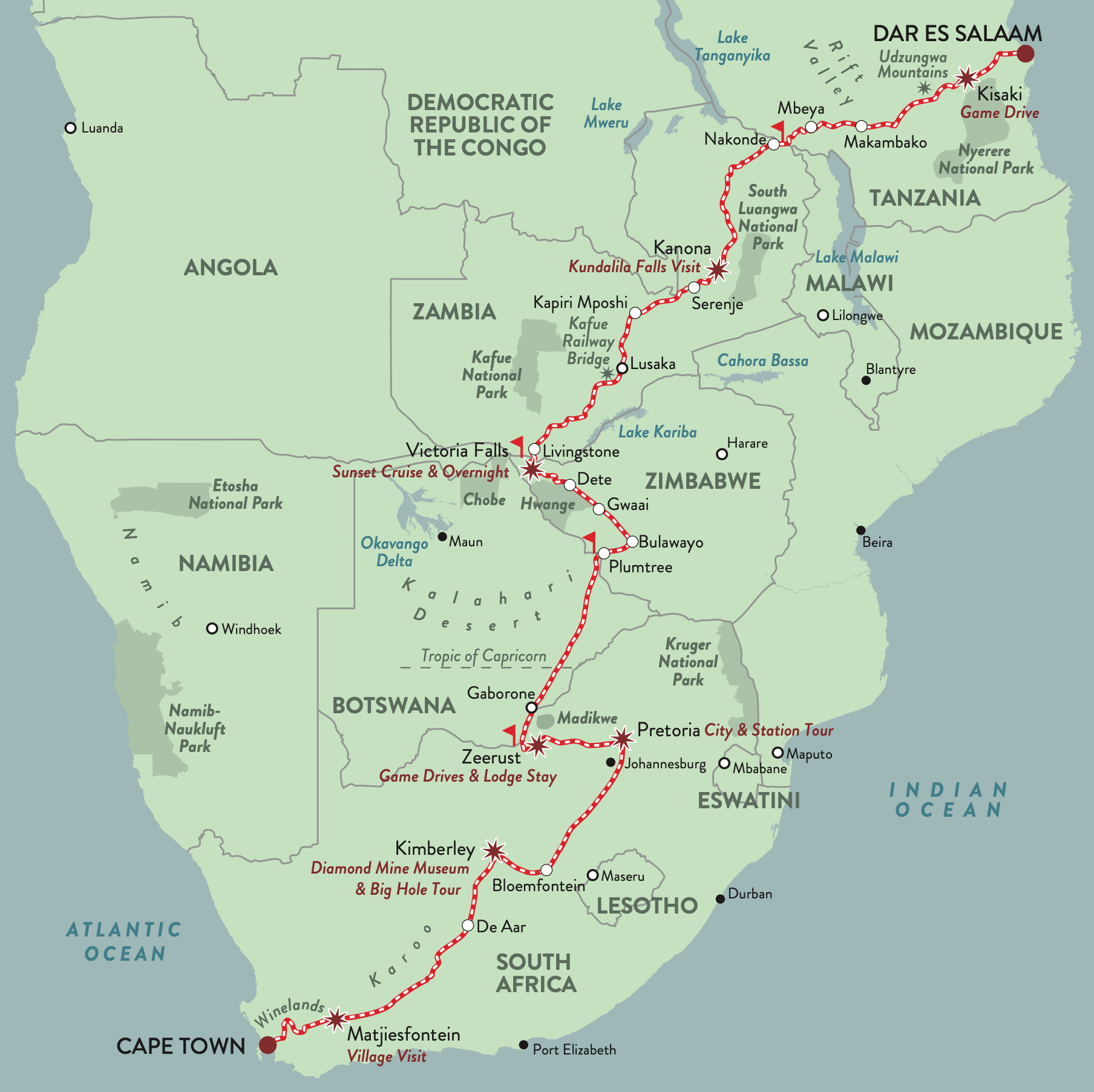 Cape Town to Dar Es Salaam 15