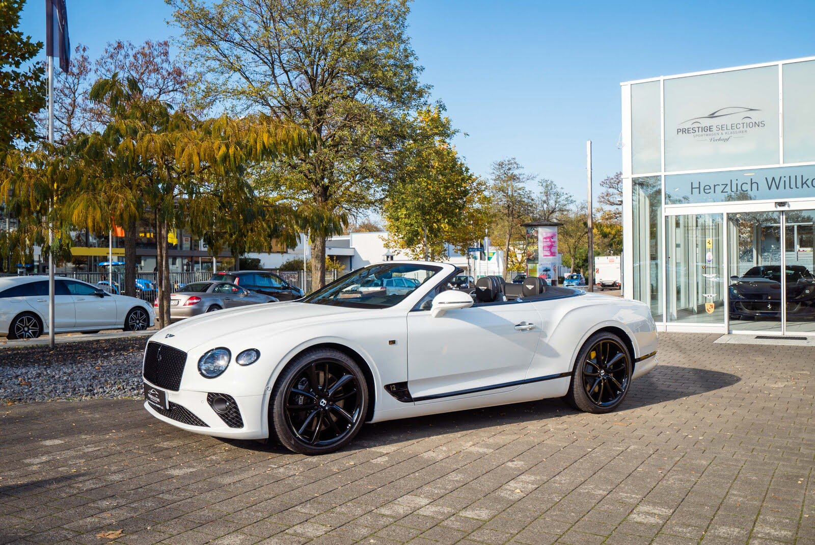 Bentley GTC W12 First Edition Glacier White