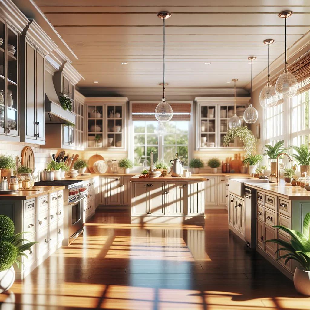 A spotless kitchen in a Punta Gorda home