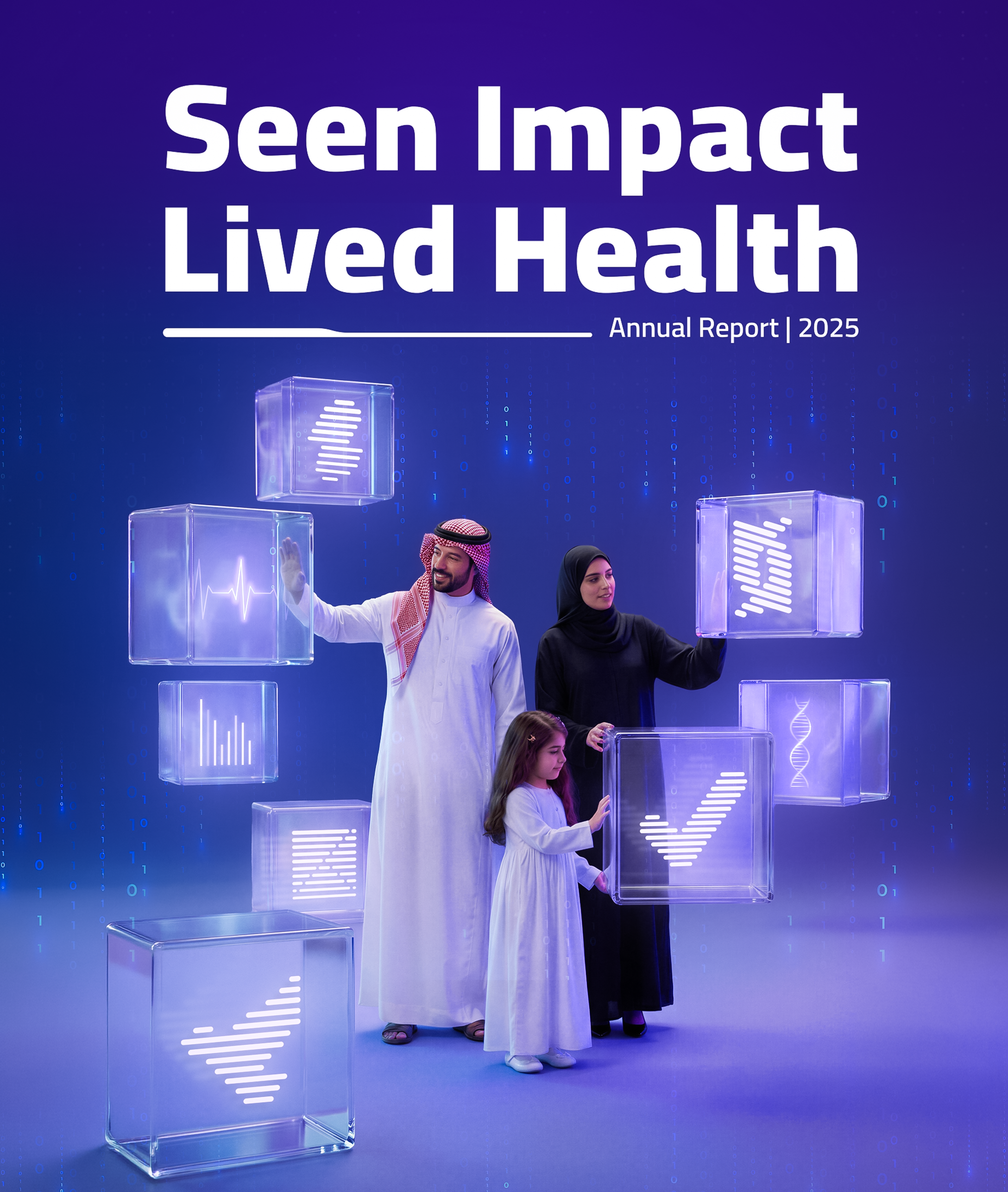 Cover of Lean Annual Report 2025, “Seen Impact. Lived Health.”