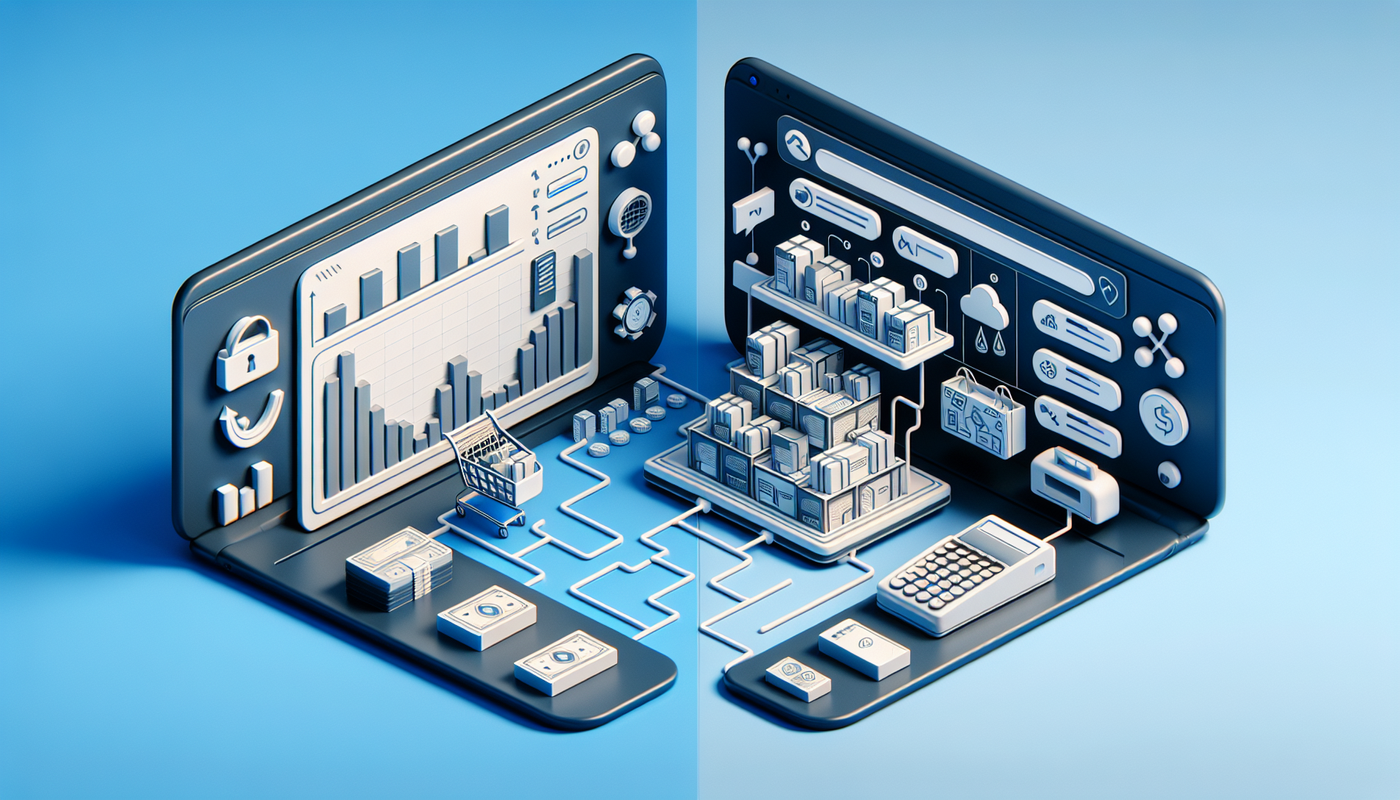 E-commerce capabilities comparison of Webflow and Wix