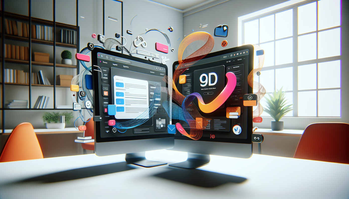 User experience comparison between Webflow and Wix