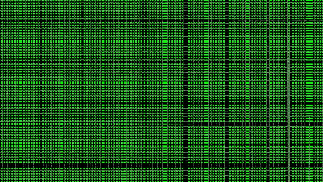 Pola grid digital sebagai representasi struktur data dan pattern matching dalam analisis statistik HK Pools