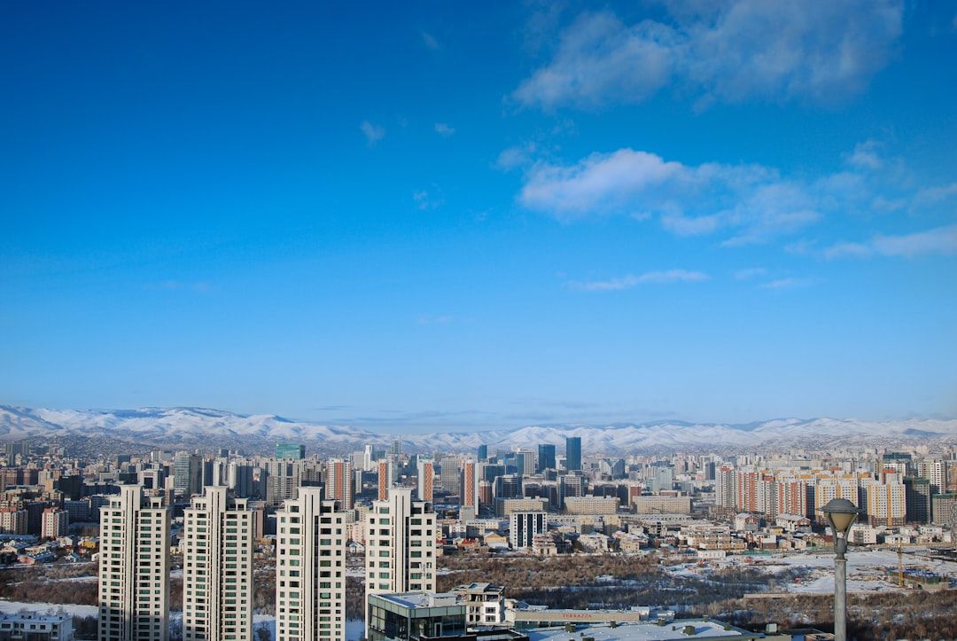Pemandangan kota Ulaanbaatar, Mongolia