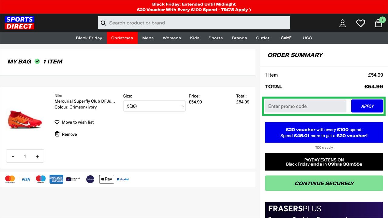 SPORTS DIRECT Discount Code: 10% Off in Apr 2026