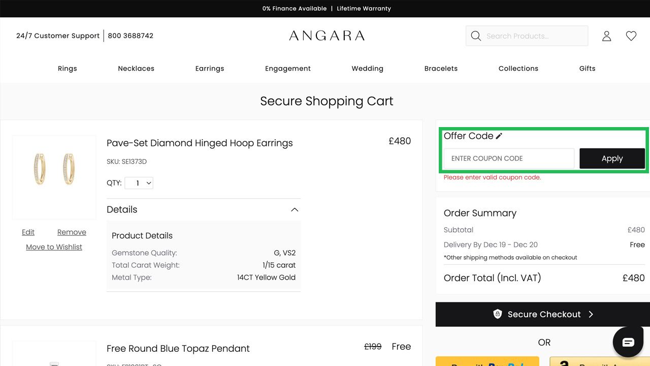 ANGARA.COM Discount Codes: 12% Off in March 2026